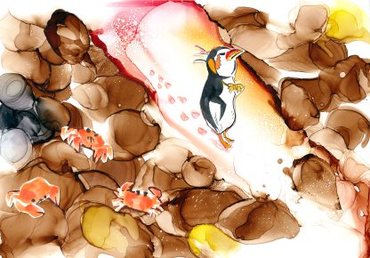 Storybook "Missing Salmon", unpublished