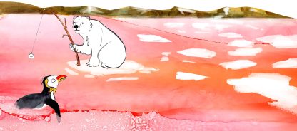 Storybook "Missing Salmon", unpublished